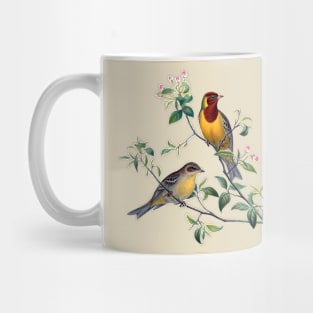 Red Headed Bunting Birds Mug